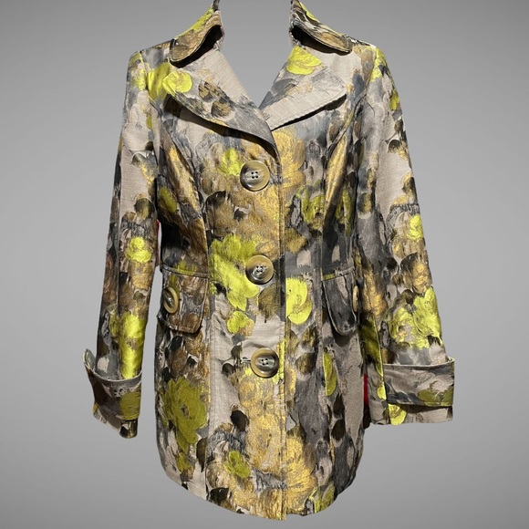 Boho Chic Cute Coat! Size 14 - Picture 1 of 7